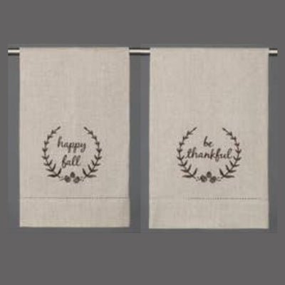 Happy Fall Be Thankful Guest Towels - My Trove Box
