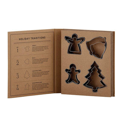 Holiday Cookie Cutters Book Box - My Trove Box