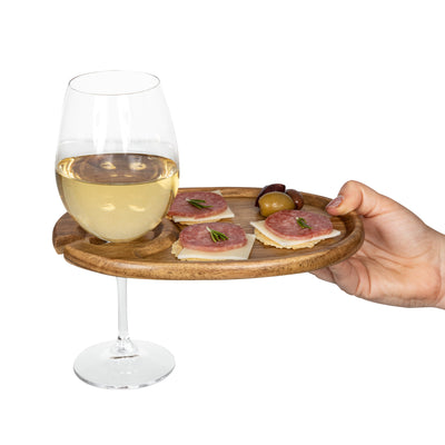 Toscana Wine Appetizer Plates, Set of 4 - My Trove Box
