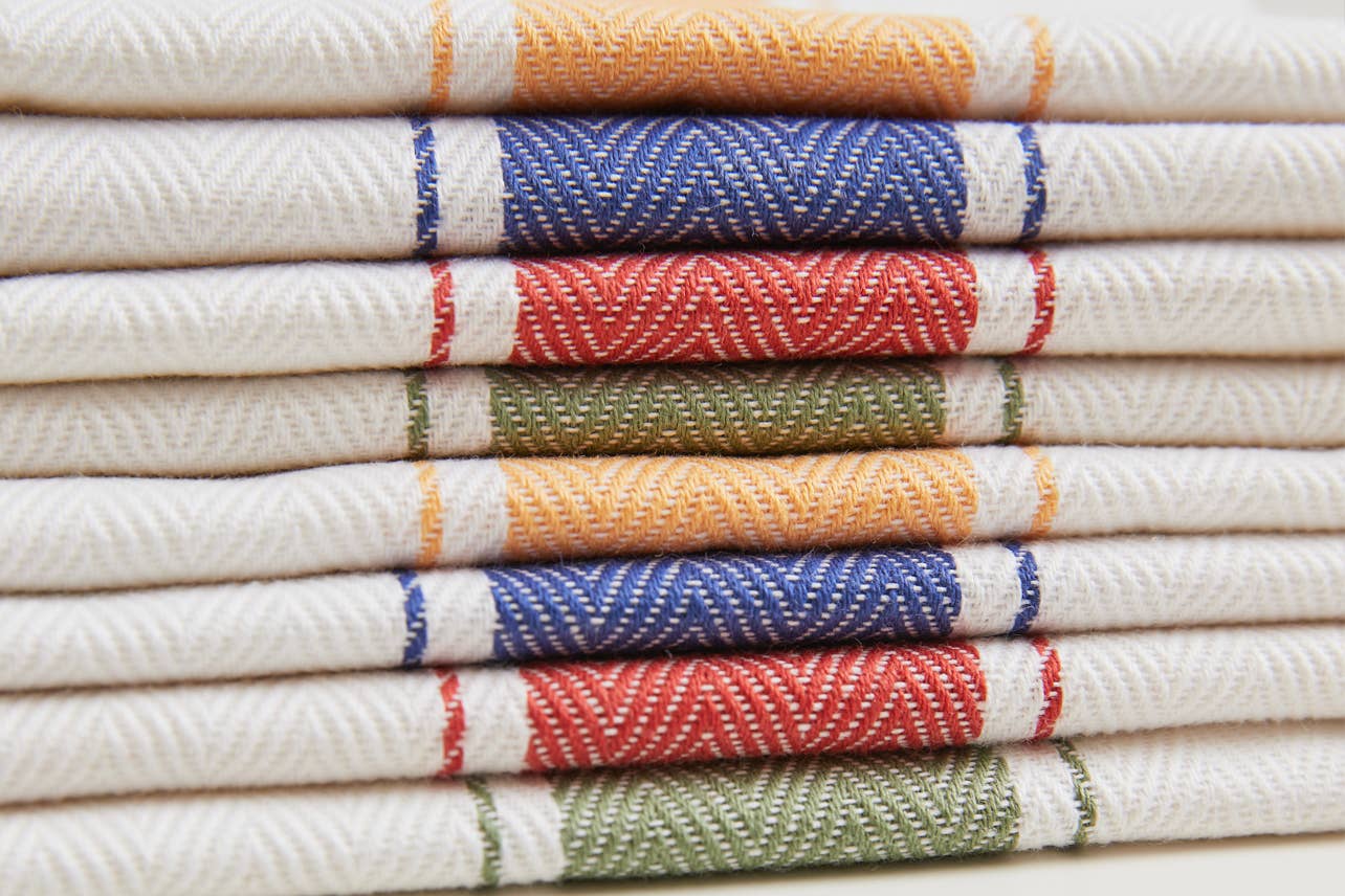 Herringbone hotsell hand towel